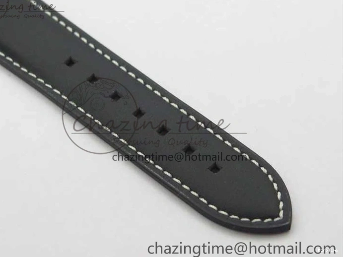 MIROTIME 0404 Practical Calatrava 5524 Pilot Travel Time SS GRF Blue Dial on Black Leather Strap A324 V 7107